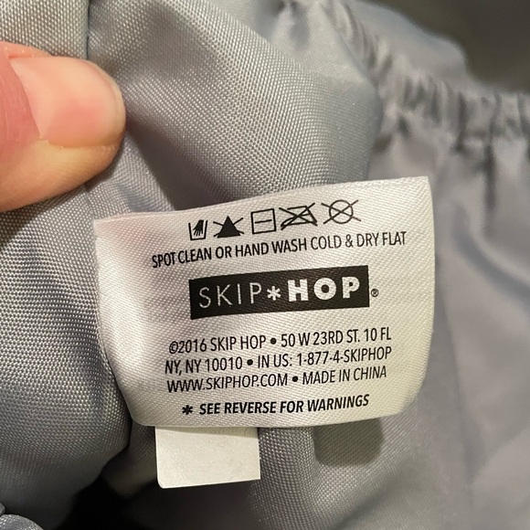 Suite by skip hop diaper bag smaller purse/wallet, paci pouch shoulder bag green - Picture 14 of 15